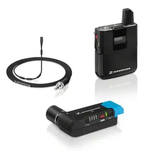 Sennheiser AVX-MKE2 SET - wireless camera system with mini transmitter and professional mic MKE2 fu…