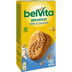 Sausainiai BELVITA, 5 grūdų, pieniški, 300 g