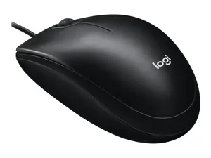 "Logitech" pelė M100, dvipusė, optinė, A tipo USB, 1000 DPI, juoda