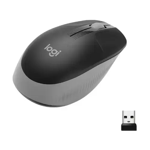 LOGITECH M190 Viso dydžio belaidė pelė - MID GREY - EMEA