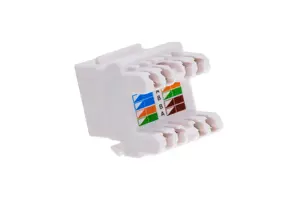 "Alantec MKN-U5-1" laidų jungtis RJ45 balta