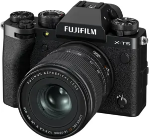 Fujifilm X-T5 + 16-50mm, black
