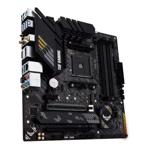 ASUS TUF GAMING B550M-PLUS WIFI II, AMD, "Socket AM4", "AMD Ryzen™ 3", "AMD Ryzen™ 5", "AMD Ryzen™ 7", 3 kartos "AMD Ryzen™ 9", 5 kartos "AMD Ryzen 9", "Socket AM4", DDR4-SDRAM, 128 GB