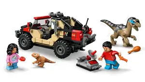 LEGO JURASSIC WORLD 76972 Raptor Off-Road Escape