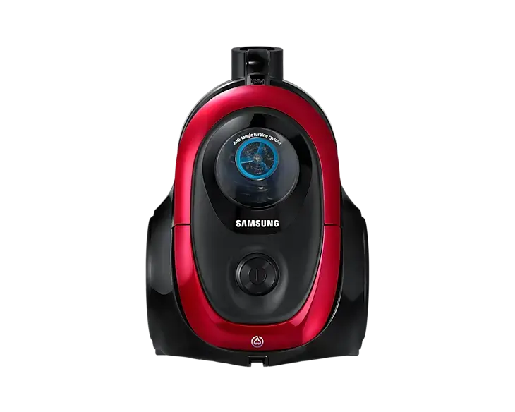 Samsung VC07M2110SR, 700 W, Bagless, 1.5 L, 80 dB, Black, Red