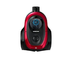 Samsung VC07M2110SR, 700 W, Bagless, 1.5 L, 80 dB, Black, Red
