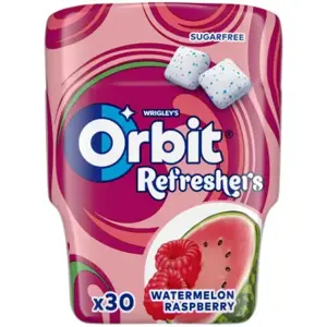 Kramtomoji guma ORBIT Refreshers Watermelon, 67g