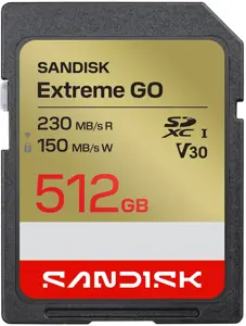 SanDisk Extreme GO 512 GB SDXC UHS-I