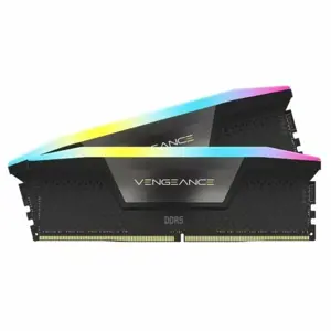 CORSAIR VENGEANCE RGB 32GB 2x16GB DDR5 6000MT/s DIMM Unbuffered 36-44-44-96 Std PMIC XMP 3.0 Black Heatspreader PCB 1.4V