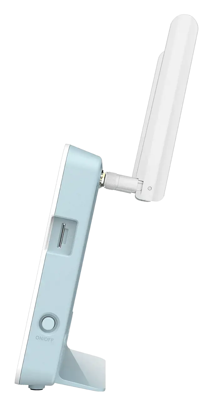 D-Link EAGLE PRO AI AX1500 4G+ išmanusis maršrutizatorius G416, "Wi-Fi 6" (802.11ax), vienos juostos (2,4 GHz), Ethernet LAN, 4G, baltos spalvos, stalinis/polinis maršrutizatorius