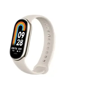 "Xiaomi Smart Band 8", šampano aukso spalvos