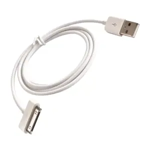 Forever duomenų ir įkrovimo USB laidas Apple iPhone 4 4S | iPad 2 3 (analoginis MA591) baltas