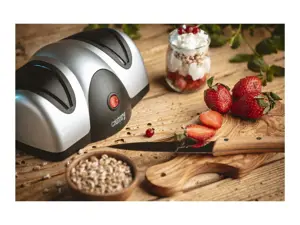 Camry CR 4469 Elektrinis peilių galąstuvas juodas, pilkas