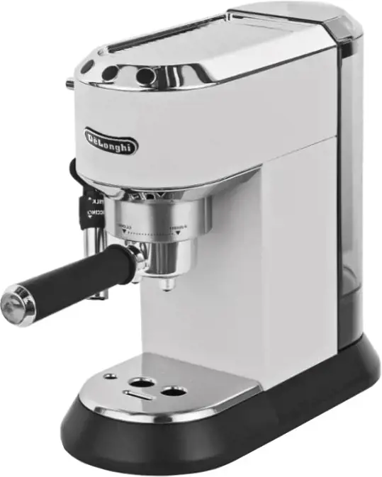 Kavos aparatas DeLonghi EC685W, 1,1 litrai, 1300 W, Sidabrinė, Rankinis