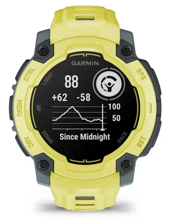 Garmin Instinct E 2.29 cm (0.9") MIP 45 mm Digital 176 x 176 pixels Lime GPS (satellite)