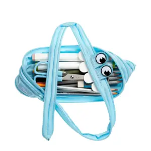 Penalas-pieštukinė ZIPIT Gorge Monster Pouch, GO-1, mėlyna