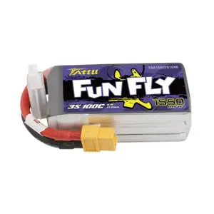 Akumuliatorius Tattu Funfly 1550mAh 11,1V 100C 3S1P