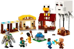 LEGO MINECRAFT 21273 The Ghast Balloon Village Attack