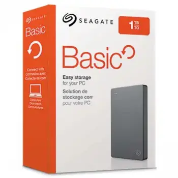 "SEAGATE Basic" nešiojamasis 1 TB kietasis diskas USB3.0 RTL