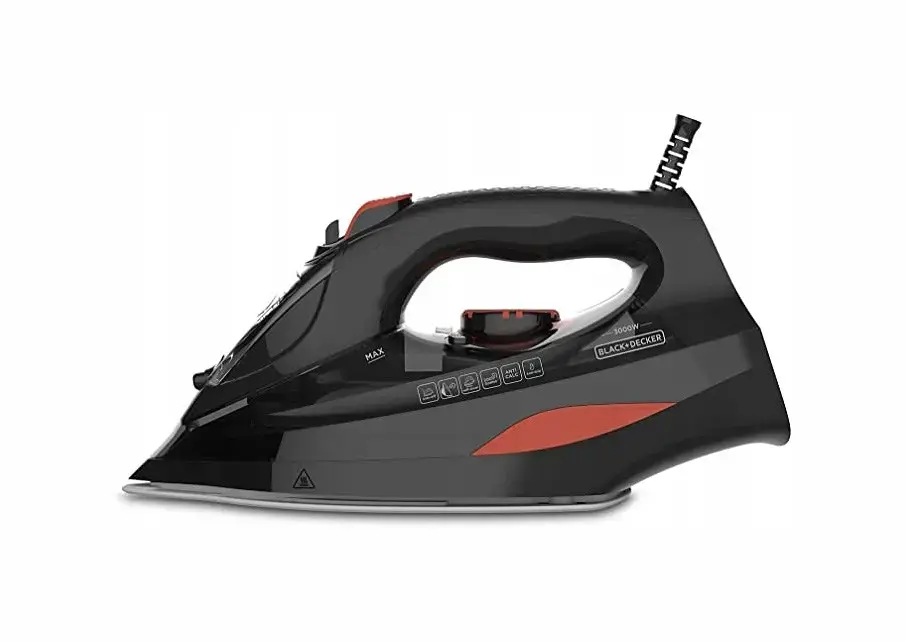 "Black+Decker" BXIR3000E garų lygintuvas (3000 W), juodas
