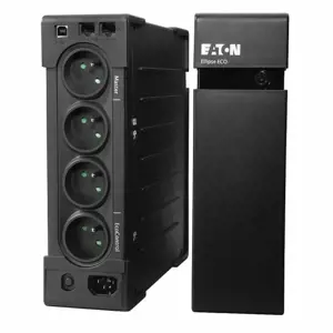 "Eaton Ellipse ECO 500 FR", budėjimo režimas, 0,5 kVA, 300 W, 161 V, 284 V, 50/60 Hz