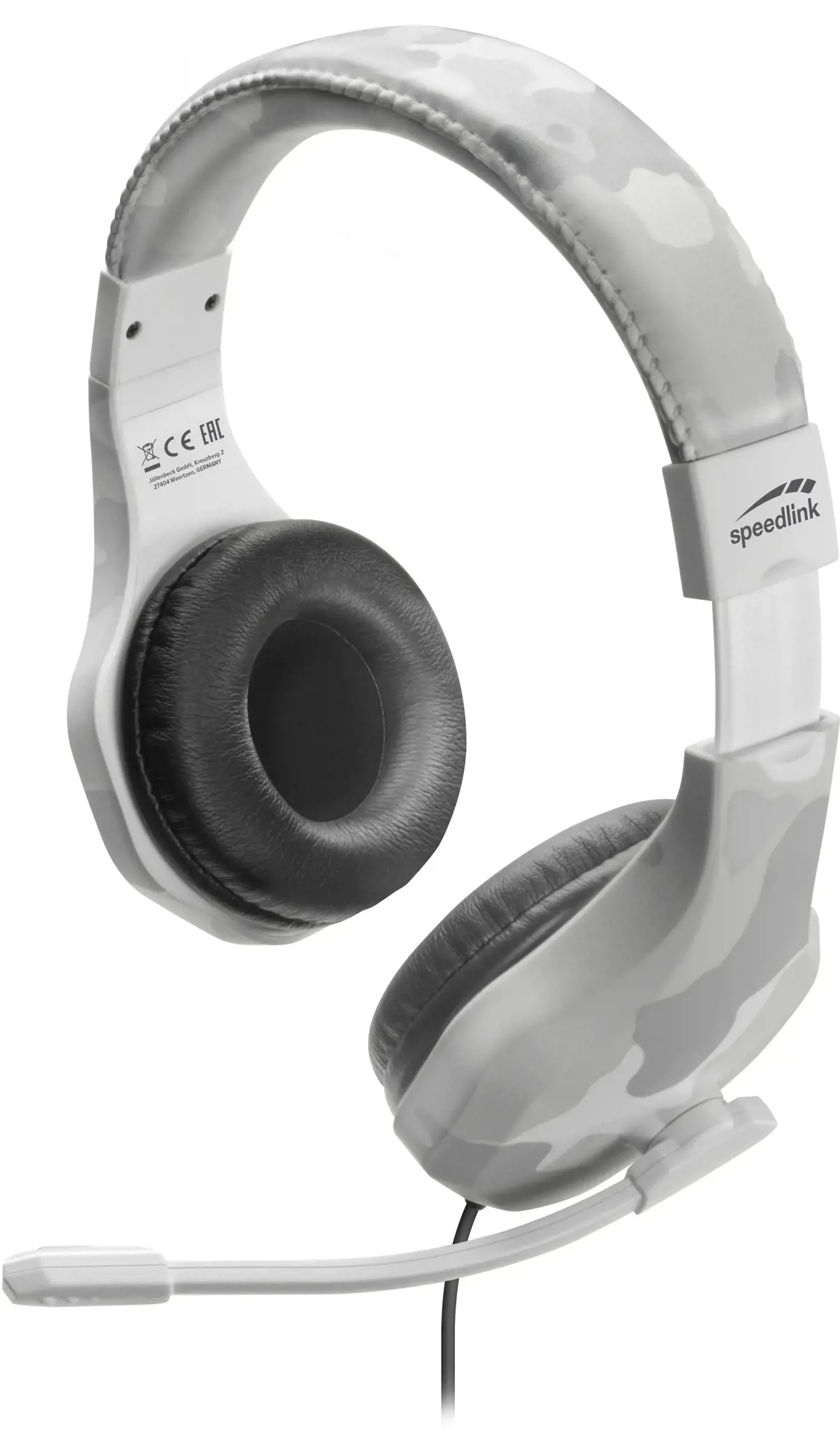 "Speedlink" ausinės "Raidor PS4", baltos (SL-450303-WE)