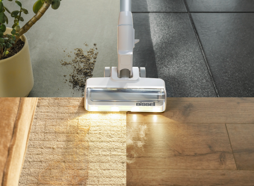 Bissell Stick Vacuum | PowerClean | Cordless operating | 200 W | Operating time (max) 40 min | Warm White/Gray/Sparkling Silver