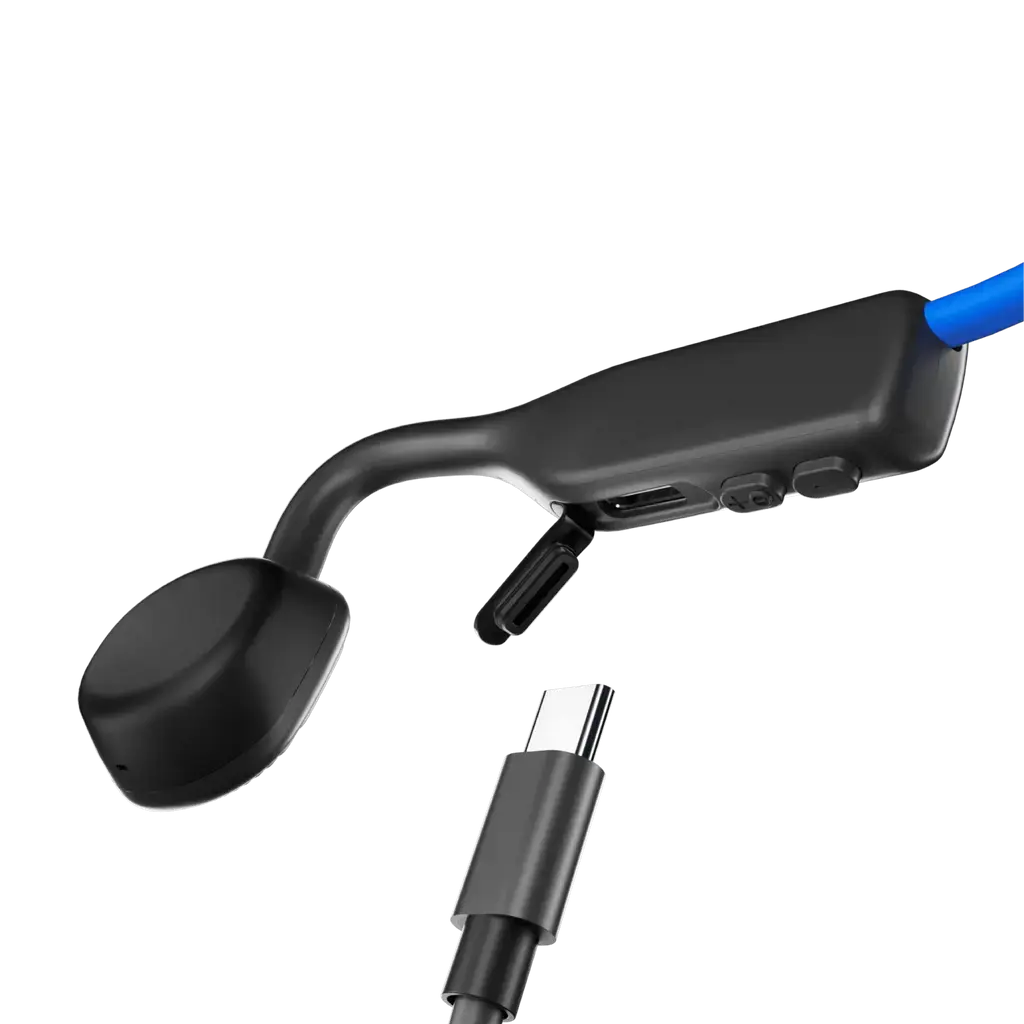 SHOKZ OpenMove, belaidės, skambučiai / muzika, 20 - 20000 Hz, 29 g, ausinės, mėlynos