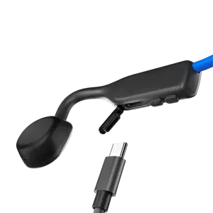 SHOKZ OpenMove, belaidės, skambučiai / muzika, 20 - 20000 Hz, 29 g, ausinės, mėlynos