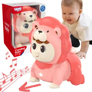 WOOPIE BABY šliaužiantis kūdikių žaislas su melodijomis Šviečiantis interaktyvus