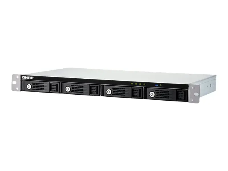 QNAP TR-004U, HDD/SSD korpusas, 2,5/3,5", "Serial ATA II", "Serial ATA III", 6 Gb/s, karšto keitimo, juodas, pilkas