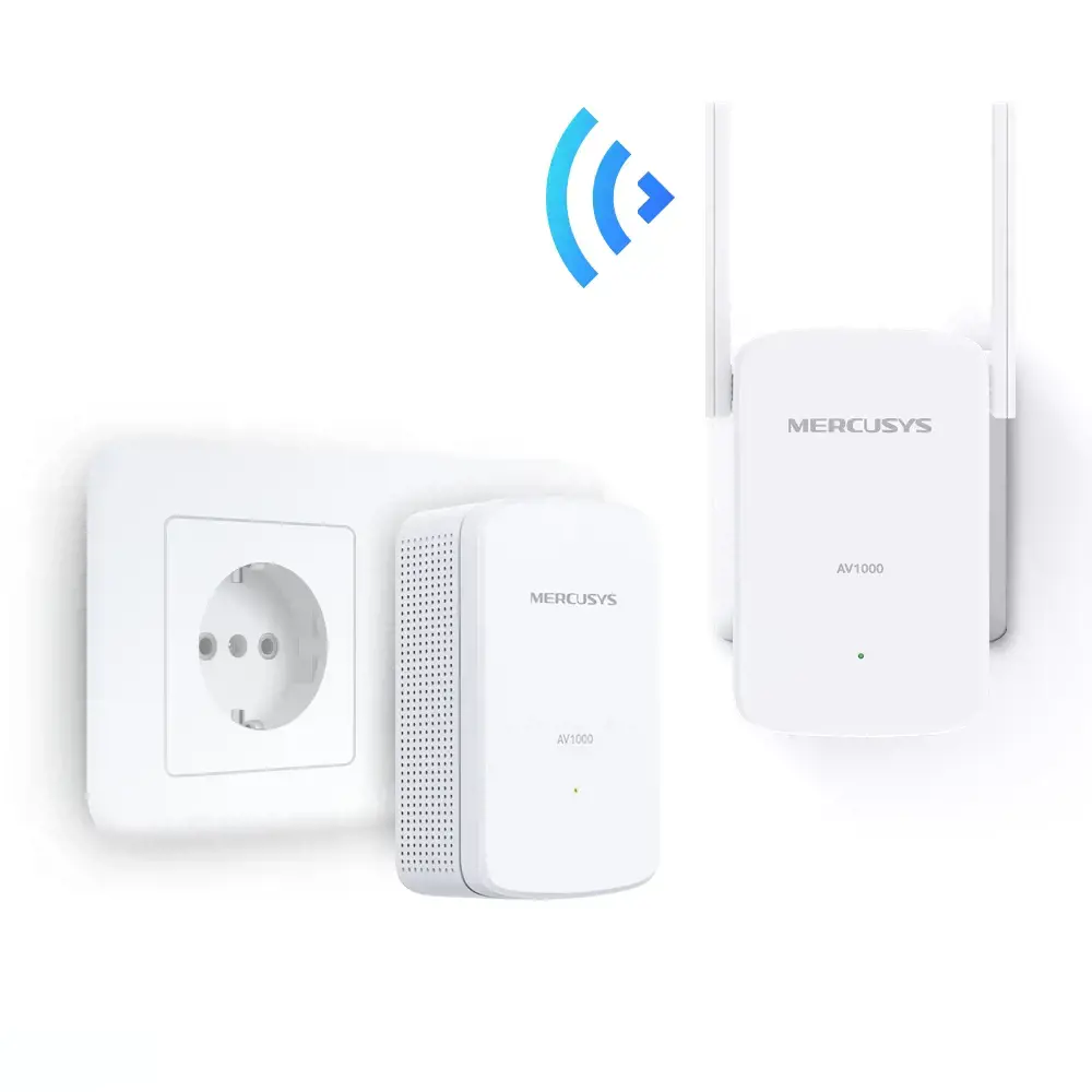 "Mercusys MP510 KIT AV1000 Gigabit Powerline WiFi" rinkinys