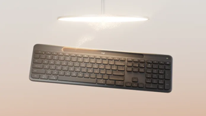 Logitech Signature Slim Solar+ K980 for Business Belaidė klaviatūra, RF+Bluetooth, US Int, Graphite