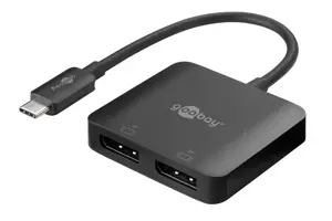 Goobay USB-C Adapter to 2x DisplayPort | 60171
