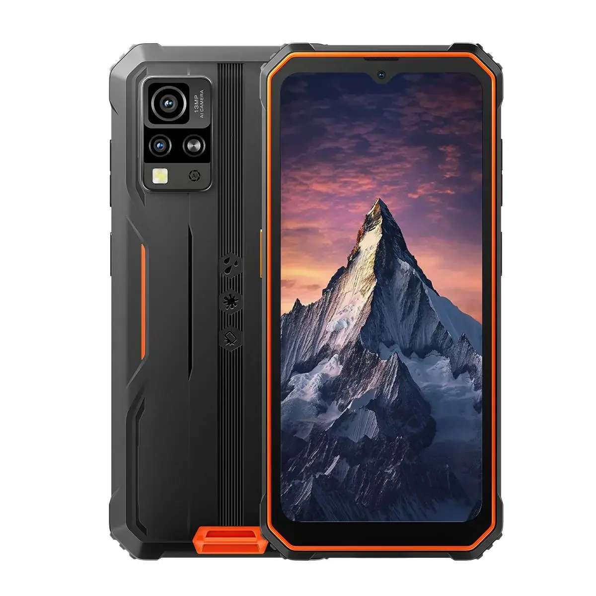 Mobilusis telefonas BLACKVIEW BV4800 PRO, Oranžinė