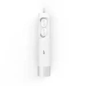"Silicon Power Blast Plug BP81", belaidis, skambučiai / muzika, 7,9 g, ausinės, baltos spalvos