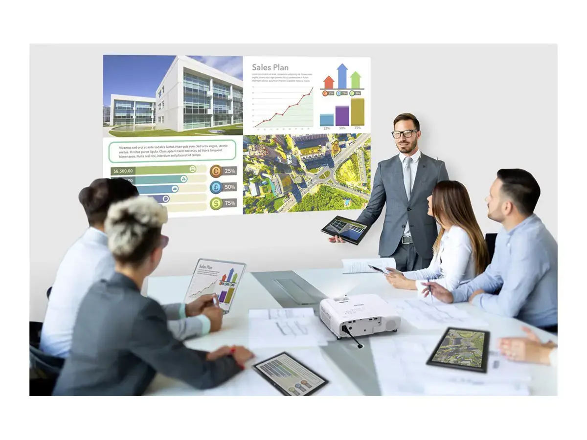 Epson EB-W53 | WXGA (1280x800) | 4000 ANSI lumens | White