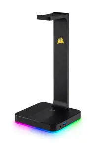 CORSAIR Gaming ST100 RGB "Premium" ausinių stovas su 7.1 erdviniu garsu ES versija
