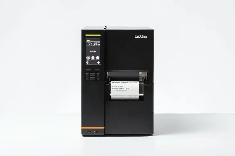Brother TJ4522TN, Direct thermal / Thermal transfer, 300 x 300 DPI, 305 mm/sec, Wired, Black