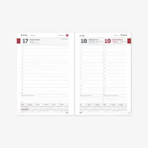 Darbo knyga-kalendorius 2025m. A5 pilka sp.