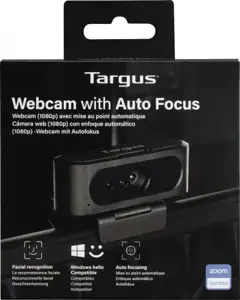 TARGUS® 2K WEBCAM WITH AUTO FOCUS