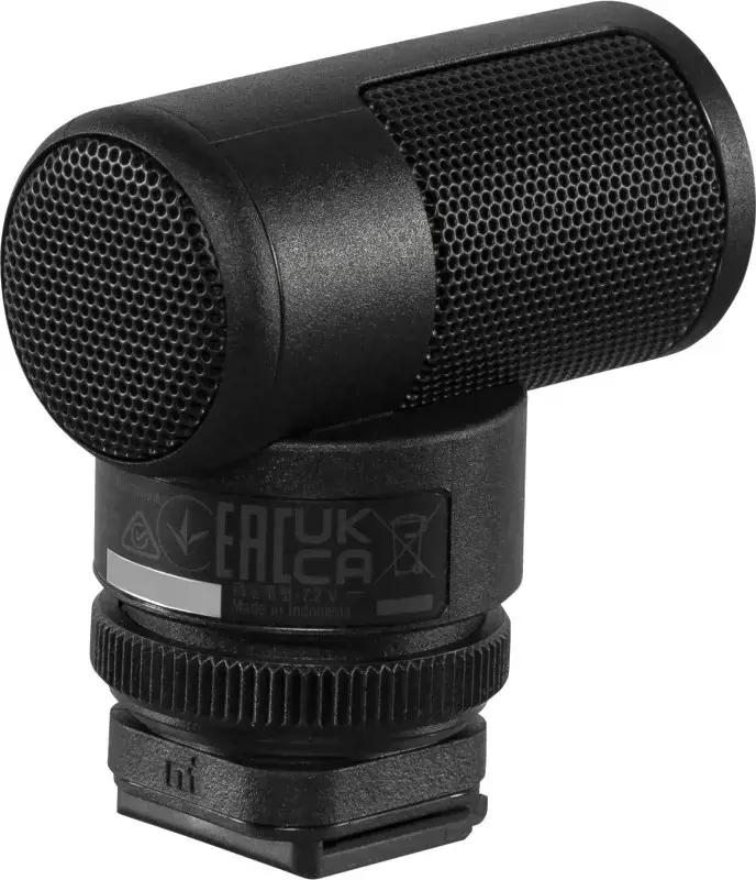 Sony ECM-G1, Skaitmeninio fotoaparato mikrofonas, Laidinis, 3,5 mm (1/8"), Juodas, 48,5 mm, 1,46 cm