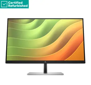 RENEW SILVER HP E24u G5 FHD Charging Monitor - 23.8" 1920x1080 FHD 250-nit 75Hz AG, IPS, USB-C(65W/…