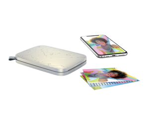 "HP Sprocket Select" nuotraukų spausdintuvas, spausdinimas, ZINK (nulinis rašalas), 321 x 600 DPI, spausdinimas be ribų, "Bluetooth", tiesioginis spausdinimas, šampanas