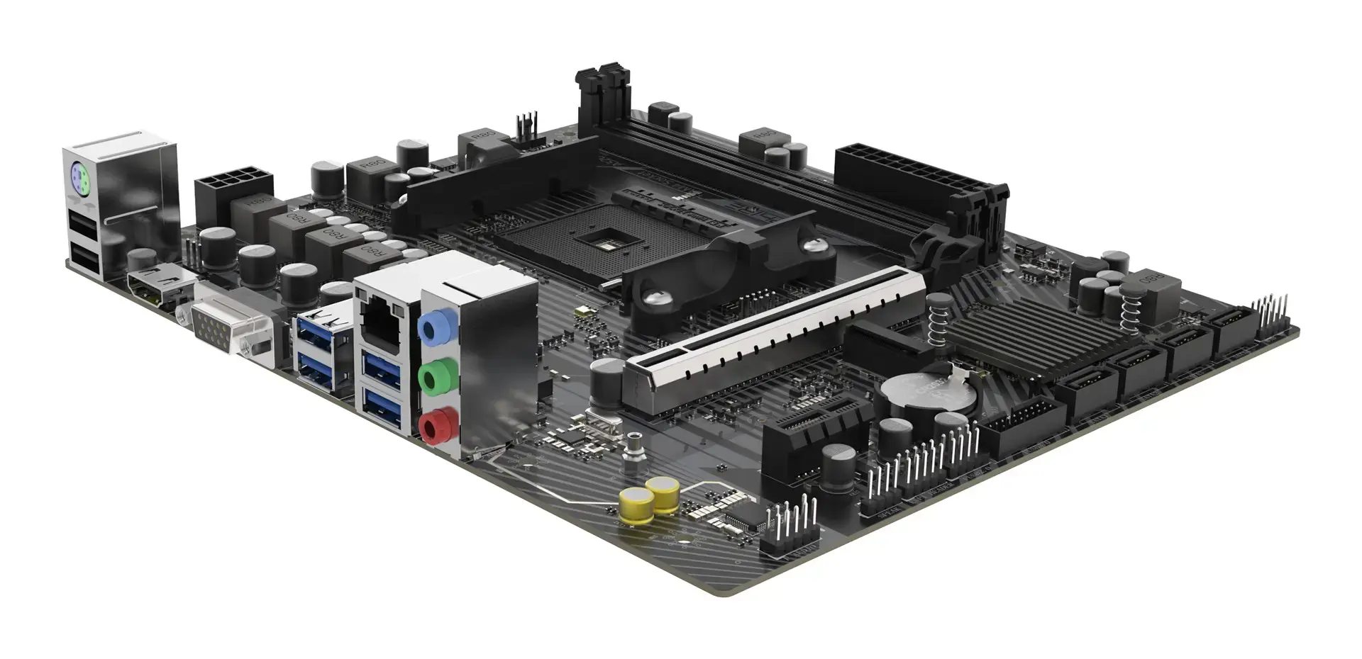 Sapphire A520M-E AMD A520 Socket AM4 micro ATX