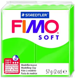 Modelinas FIMO SOFT, 57 g, tropikų žalia sp.