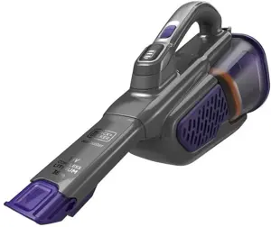 "Black & Decker" BHHV520BFP rankinis dulkių siurblys Juoda, violetinė
