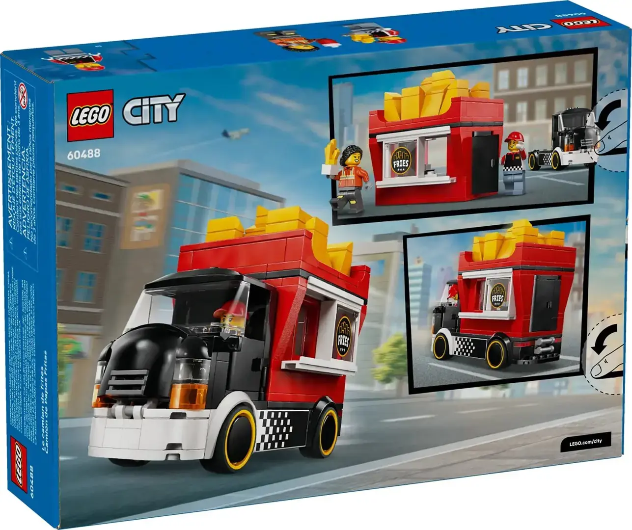 LEGO CITY 60488 Fries Food Truck