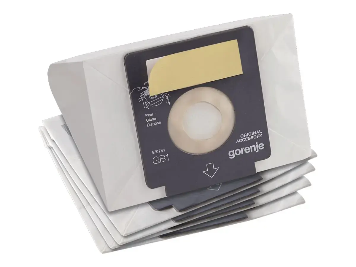 Gorenje | Vacuum cleaner paper bags, 5pcs | GB1PBU