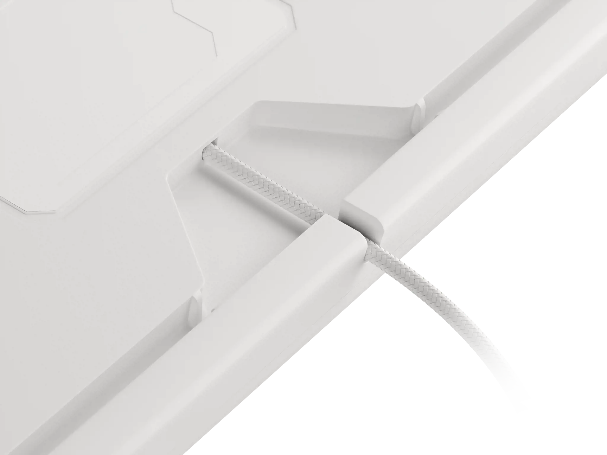 "Genesis THOR 303" žaidimų klaviatūra, RGB LED apšvietimas, JAV, balta, laidinė, rudas jungiklis